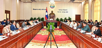 Laos Cabinet Reviews August Performance, Sets September Priorities